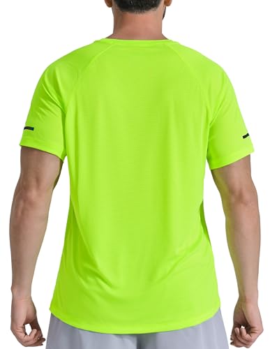 Men's Short Sleeve Workout Shirts Quick Dry Lightweight T-Shirts Gym Running Athletic Tshirt for Summer2