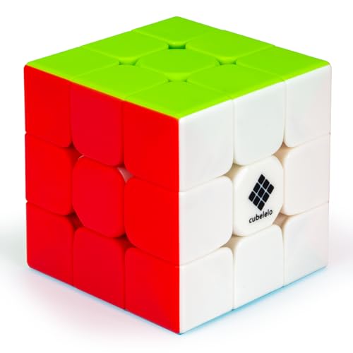 Cubelelo Drift Warrior 3x3 Stickerless Cube | Beginner Speedcube for Kids & Adults | Magic Speedy Stress Buster Brainstorming Puzzle (Multicolor) | Durable and Smooth Cube with Anti-Pop Design (Image - 1)