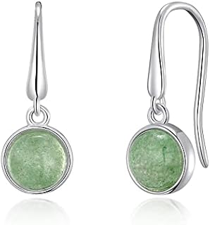 Green Aventurine Drop Earrings