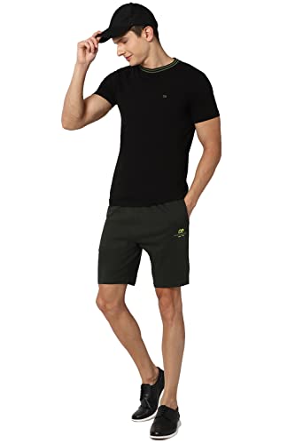 Image of Peter England Cotton Men Bermuda Shorts