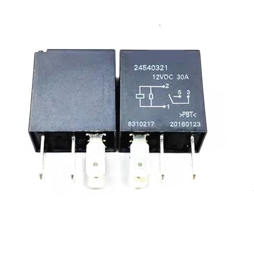 Relais 24540321 12V 30A haute performance à 4 broches pour commutation stable