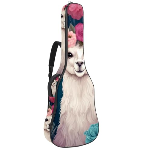 Sac pour guitare anti-pluie de 42.9x16.9x4.7 in à poches
