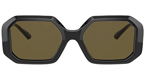 Tory Burch TY7160U Women's Sunglasses Black/Solid Smoke 522