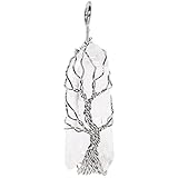 amethyst kette spitze Baum des Lebens Schmuck: Der Baum des Lebens hat viele spirituelle und religiöse Bedeutungen, die Leben, Stärke, Weisheit, Wohlstand, Wiedergeburt und Neuanfang symbolisieren. Der Tree of Life Anhänger eignet sich perfekt als Glücksbringer und Kraftquelle, um dich durch besondere Zeiten zu begleiten und Licht in dein Leben zu bringen.