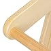 yifaeux Toddler Tower Kitchen Learning Stool Helper, Foldable Kids Standing Tower for Counter, Collapsible Adjustable Baby Child Step Stool with Safety Net for Bathroom Beige