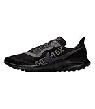 Nike Herren Zoom Pegasus 36 Trail GTX Straßen-Laufschuh, Black/Thunder Grey-Total Orang, 40.5 EU