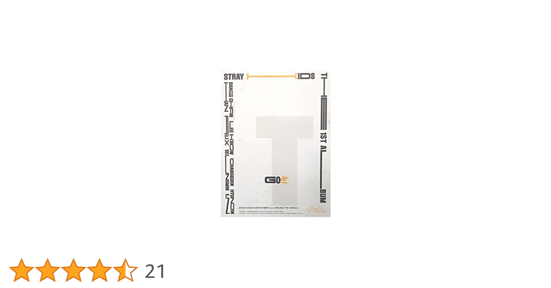 K-POP・アジア Stray kids The First Photobook STRAY KIDS GO Live 生 (Standard Ver.) The First Album B Type