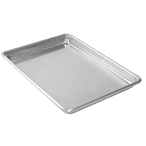 Aluminum Sheet Pan (Set of 12), Baking Pans, Full Size Commercial Baker 1 Dozen 18 x 26 Inches