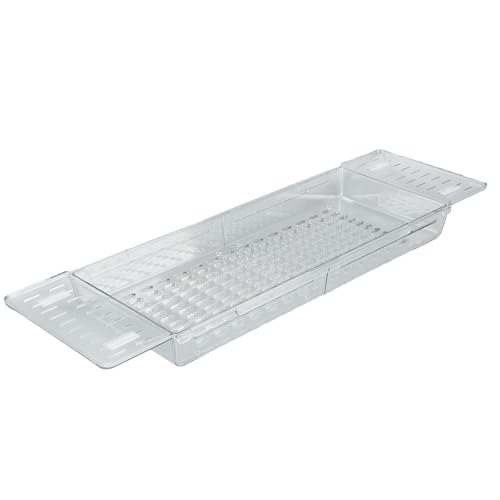 Bandeja de bañera extensible de PET transparente antideslizante 3