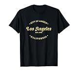 Los Angeles Ca, City Of Angels Retro LA T-Shirt