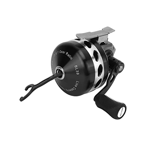 Rcniso Carrete de Pesca con Tirachinas de Metal con Tecnología de Oxidación de Doble Color para Entusiastas del Aire Plástico Resistente Acero + Material de Aleación de Aluminio (BL39)