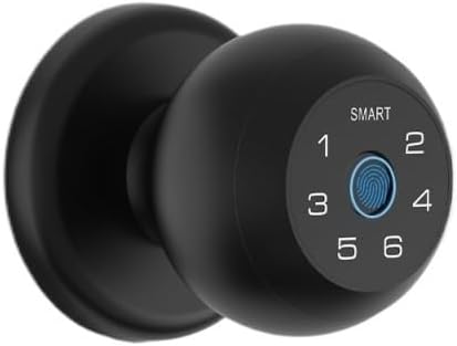 Viladepot Smart Lock Fingerprint Door Lock App Control Passcode Unlock Electronic Touchscreen Keypad Indoor