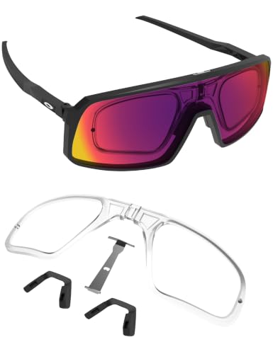 SAUCER Insert Clip-On | Optical Adaptor Lens Carrier with Wicket for Oakley Sphaera OO9403 Sunglasses - Clear