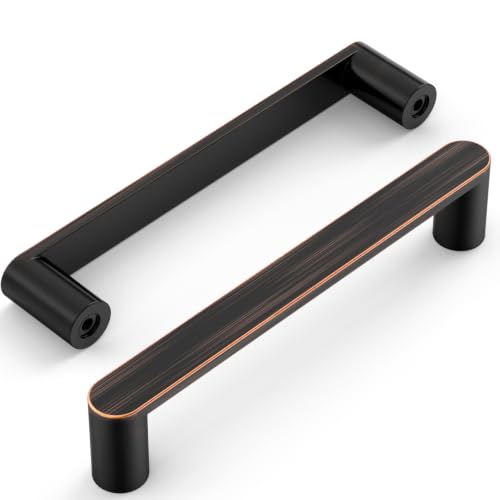 Amerdeco 10 Pack ZH0005ORB Oil Rubbed Bronze Cabinet Pulls 5"