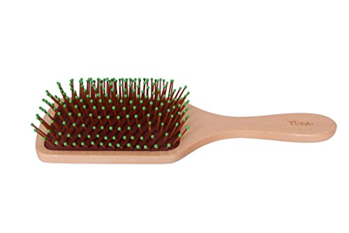 TI Style MACADAMIAN Infused Wooden Hair Brush (MACADAMIAN)