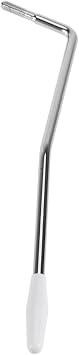 Single Tremolo Whammy Bar Arm with Thread for Electric Guitars Durable Chrome Plated Easy to Use for String Tension and Enhanced Tremolo Effects