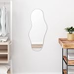 Homvdxl – Homvdxl Unregelmäßiger Wandspiegel, asymmetrischer Spiegel, 