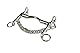 HKM Reitkandare-9885 silber 15,5 cm