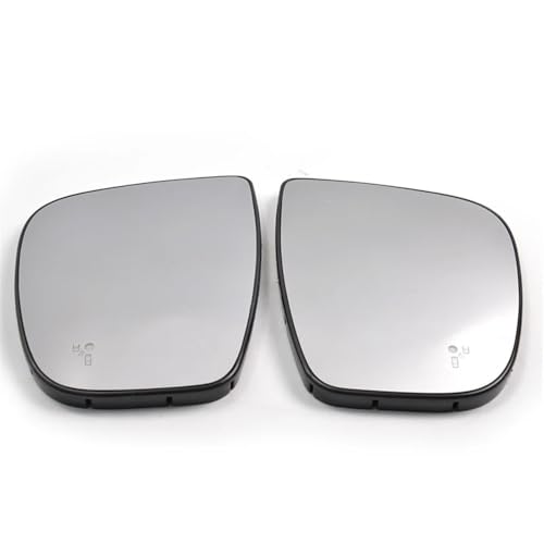 Miroir de recul latéral voiture angle mort éliminé grâce au verre avec BSM BSD BSA