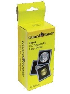 2×2 Large Dollar Tetra Snaplock -10 per box by Guardhouse