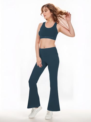 Image of Sports Bra for Women | Non-Padded High Support Gym, Yoga & Running Bra | Seamless Sweat-Wicking Polyester Workout Bra