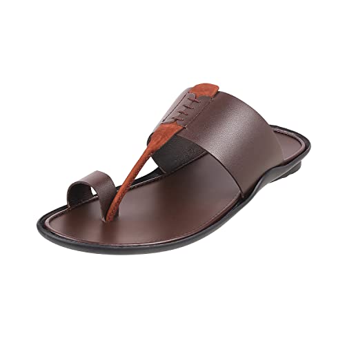 Image of Mochi Men's Faux Leather Casual Everyday Fashion Sandals