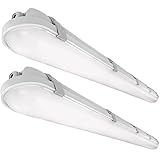 DOSILIO 4FT LED Vapor Tight Light Fixture,...