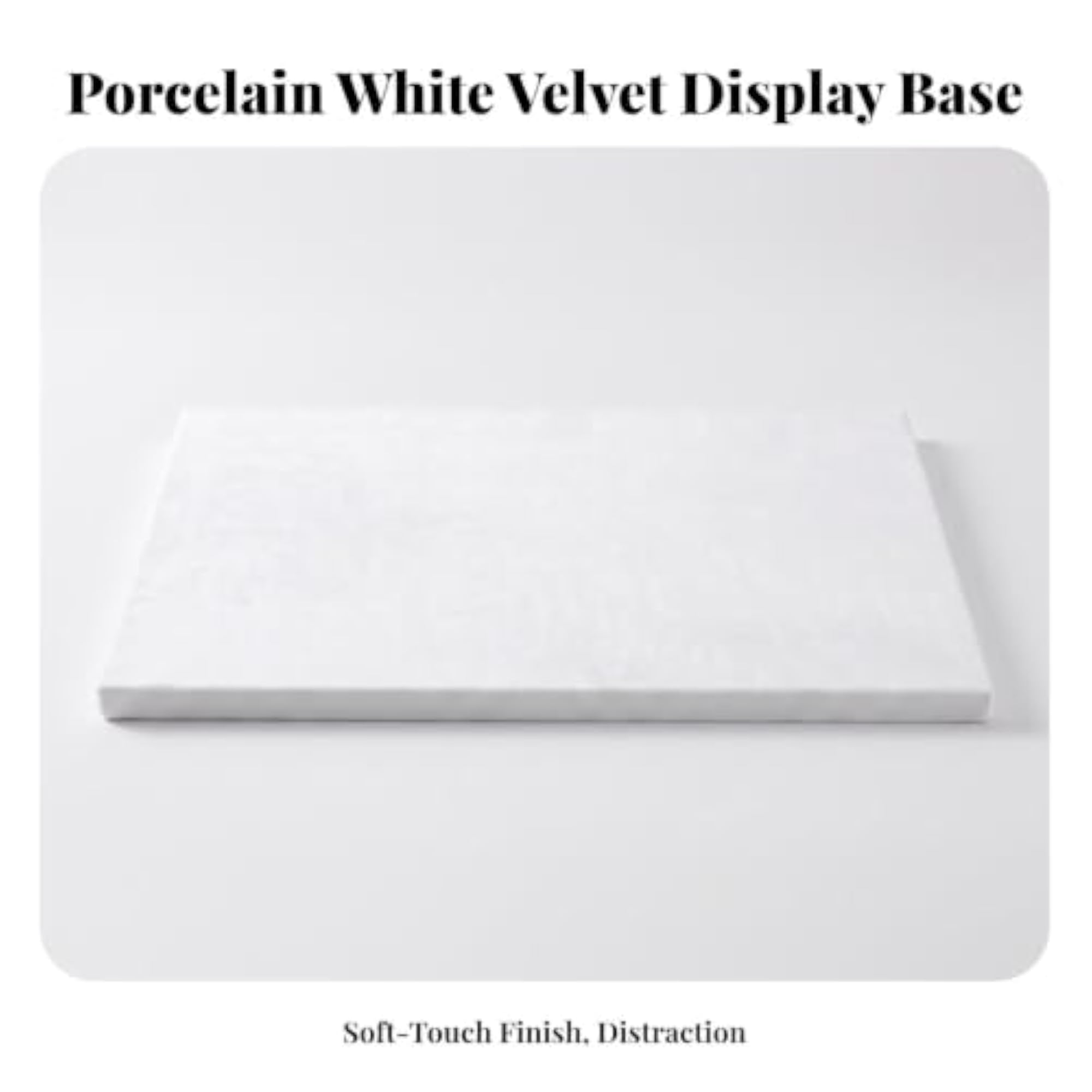 Velvet Jewelry Display Stand Solid Padded Construction