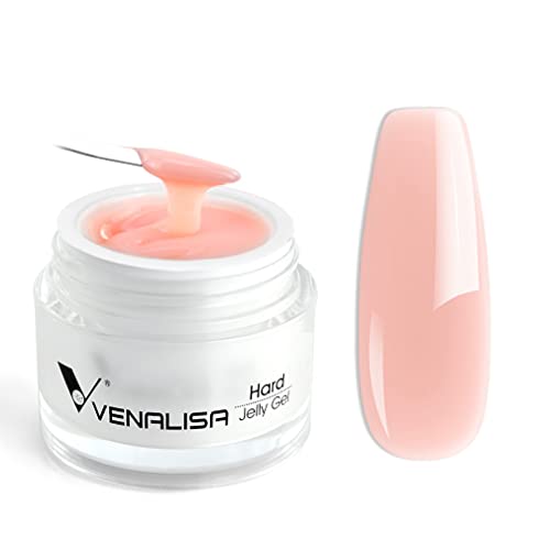 VENALISA Kit de gel de uñas para constructor, para arte de uñas, acrílico francés, color natural, camuflaje, rosa, poli gel para construcción, extender la construcción Cover