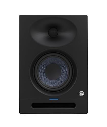 Image of PreSonus Eris Studio 5, 5.25-Inch High-Definition Professional Studio Monitor with Woven Composite LF Driver, XLR, 1 inch Silk-Dome HF Driver, EBM Waveguide, and Acoustic Tuning Controls - Single (Black)