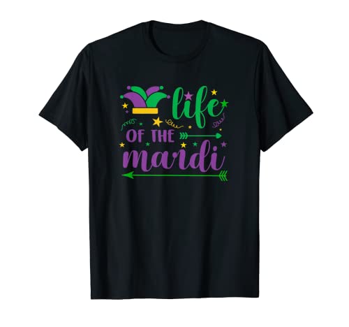 Regalo de fiesta de la vida del Mardi Gras Camiseta