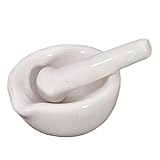 le pilon ergonomique est confortable à tenir, la surface lisse ne blessera pas vos mains après une longue utilisation, le mortier avec pilon est facile à utiliser et permet d'économiser de la main d'œuvre.