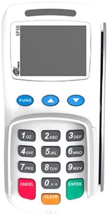 PAX SP30 DC NFC/CTLS PCI 4.x Mono White Pin Pad, Connects to The A80 and S80 (Specify Encryption Type)