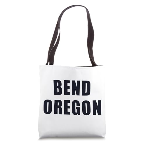 Bend Oregon Pacific Northwest Nature Hiking Vacation Tote Bag