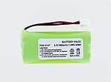 NiMH/2,4V/600mAh Ersatz Akku kompatibel mit DeTeWe BeeTel 2000