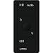 Lutron Caseta Wireless Pico Remote for Audio, Works with Sonos, PJ2-3BRL-GBL-A02, Black