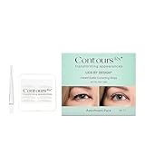 Contours Rx Lids By Design - Medical Grade Eyelid Correcting Strips for Heavy, Hooded, & Droopy Lids - Transparent, Anti-Aging, and Eyelid Lifting Treatment - (4mm - 7mm) Assortment Pack, 80ct