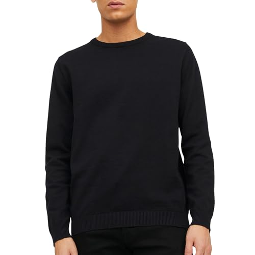 JACK & JONES Jjebasic Knit Crew Neck Noos, Felpa Uomo,