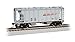 Bachmann Trains - PS-2 Two Bay Covered Hopper - Late Version - BNSF #405648 - Gray - HO Scale