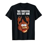 Funny Professional Pipefitter - Sanitär- und Bauhandel T-Shirt