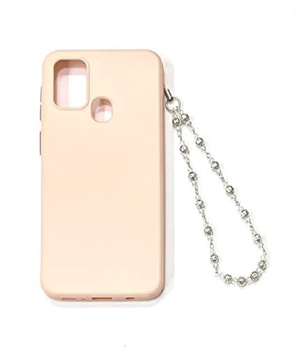 Heddz Crystal Clear Beaded Phone Chain/Charms|Anti- lost Phone Chains and Lanyards|Mobile Bracelet Chain|Handmade Birthday Gifts|Handmade Bracelet Keychain,Cell Phone Accessories for Women