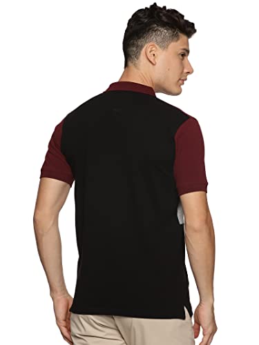 Image of ADRO Men's 100% Cotton Regular Fit Polo T-Shirt
