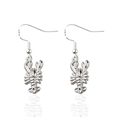 Silver Lobster Earring
