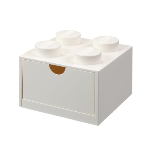 LEGO- Cajón de Escritorio 4 espigas, Blanco (Room Copenhaguen 40201735) , color/modelo surtido