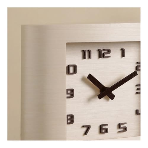 Reloj de mesa simple analógico de cuarzo para decoración de interiores 6