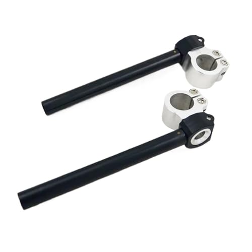 Manillares de motocicleta CNC universales de 31 mm a 53 mm con clip regulable