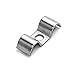 QWORK Stainless Steel Double Line Clamp, 12 Pack 3/8