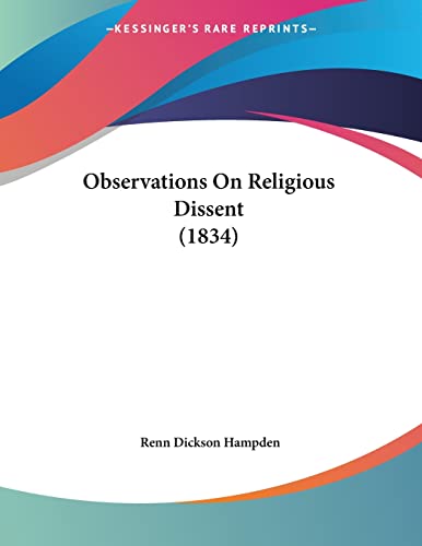 Observations on Religious Dissent