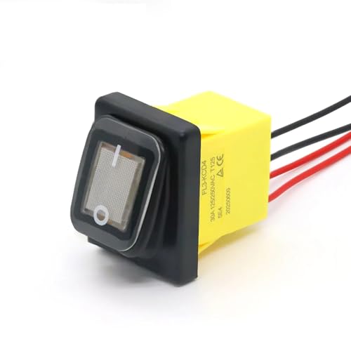 Interrupteur à bascule LED résistant à l'eau pour réparer un circuit de 30A