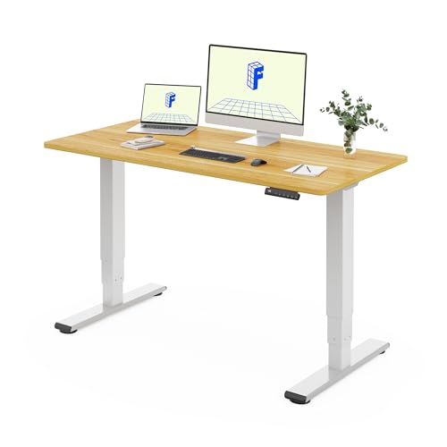 FLEXISPOT Scrivania Regolabile in Altezza Elettrica 160×80 cm con Doppio Motore, Piano Unico da 25 mm, Gambe Telescopiche a 3 Sezioni EC5 LITE